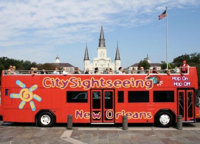 New Orleans Double Decker Hop-On Hop-Off Bus Tours