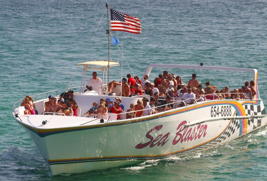 Snorkel and Dolphin Excursion on Destin's Original Sea Blaster TripShock!