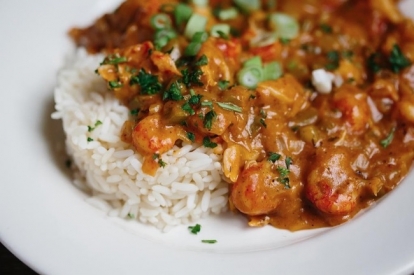 French Quarter Cooking Studio - Crawfish Etouffee, Shrimp & Artichoke Soup, and Pralines