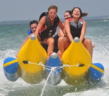 Top Banana Boat Rides In Gulf Ss Orange Beach Al 2018 Tripshock Perdido Key Banana Boat Rides