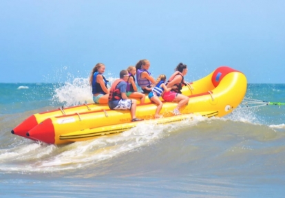 Myrtle Beach Banana Boat Rides From Sline Watersports Tripshock Myrtle Beach Banana Boat Rides From Sline Watersports
