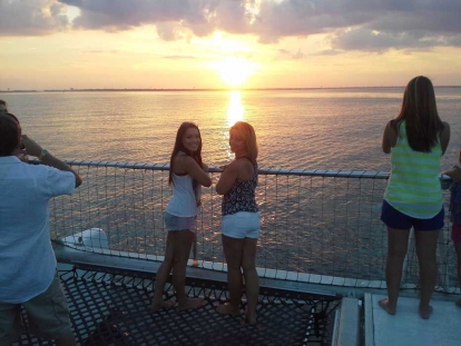 Sunset Dolphin & Snorkel Cruise with Cattywampus Aquatic Adventures
